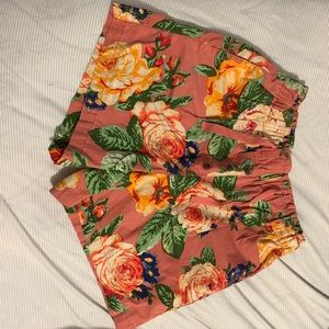 Flowered shorts